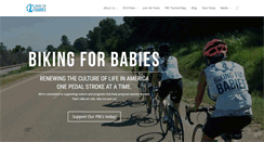 Desktop Screenshot of bikingforbabies.com